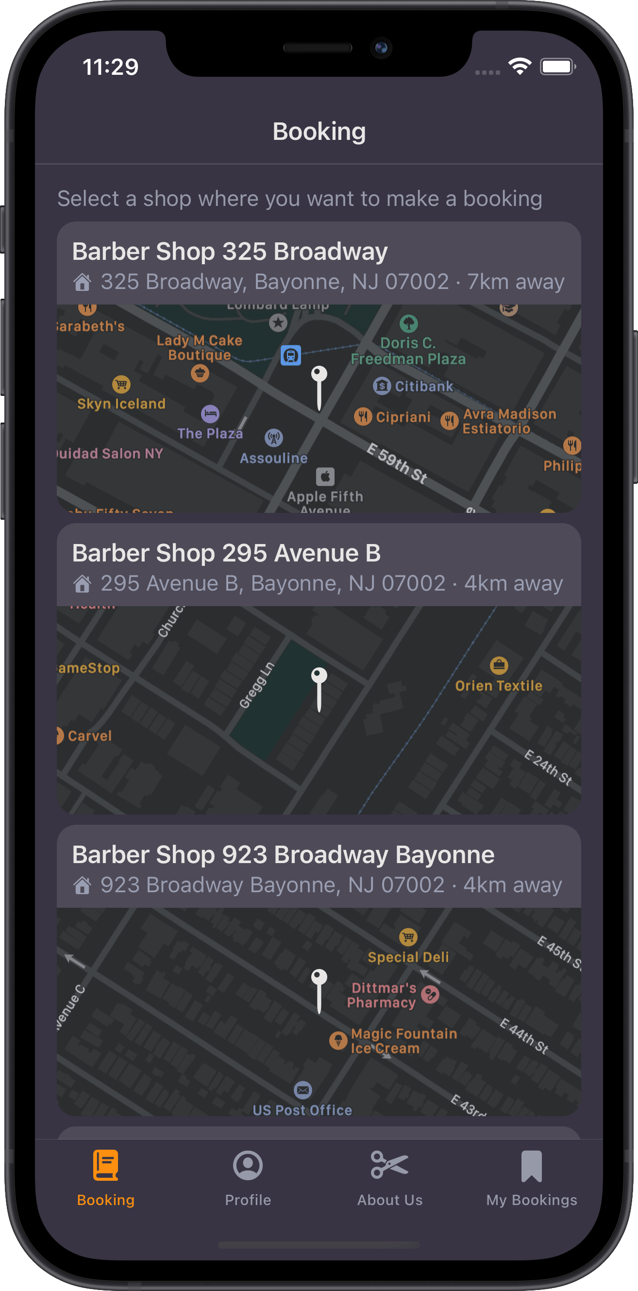 barber-shop, ui, ux, ios design, design system, apple