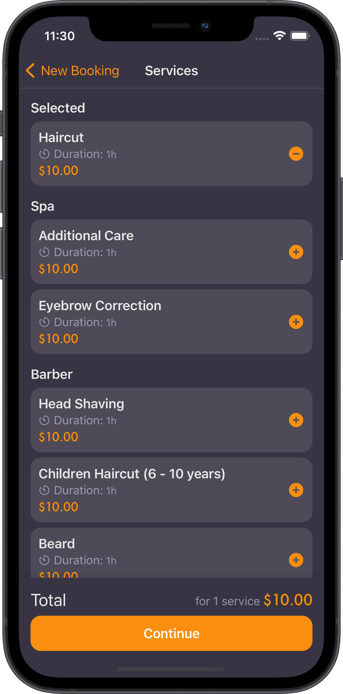 barber-shop, ui, ux, ios design, design system, apple